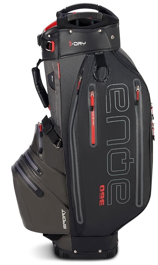 Big Max AQUA Sport 360 sac de chariot, charcoal/black/red