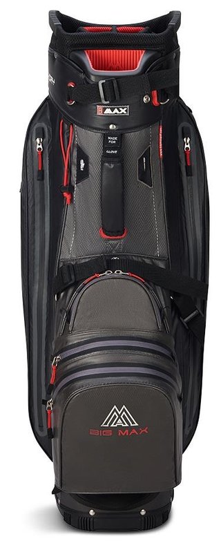 Big Max AQUA Sport 360 sac de chariot, charcoal/black/red