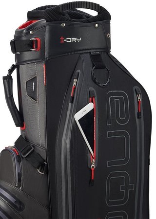 Big Max AQUA Sport 360 sac de chariot, charcoal/black/red