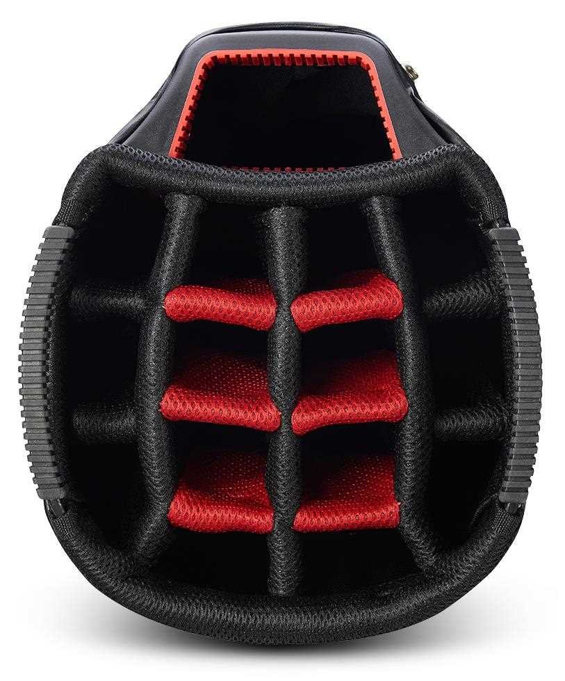 Big Max AQUA Sport 360 sac de chariot, charcoal/black/red