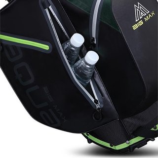 Big Max AQUA Eight G stand bag, vert forêt/noir/lime
