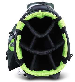 Big Max AQUA Eight G stand bag, vert forêt/noir/lime