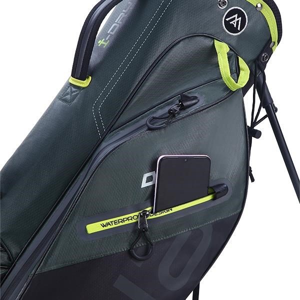 Big Max AQUA Seven G sac de golf à dos, forest green/black/lime