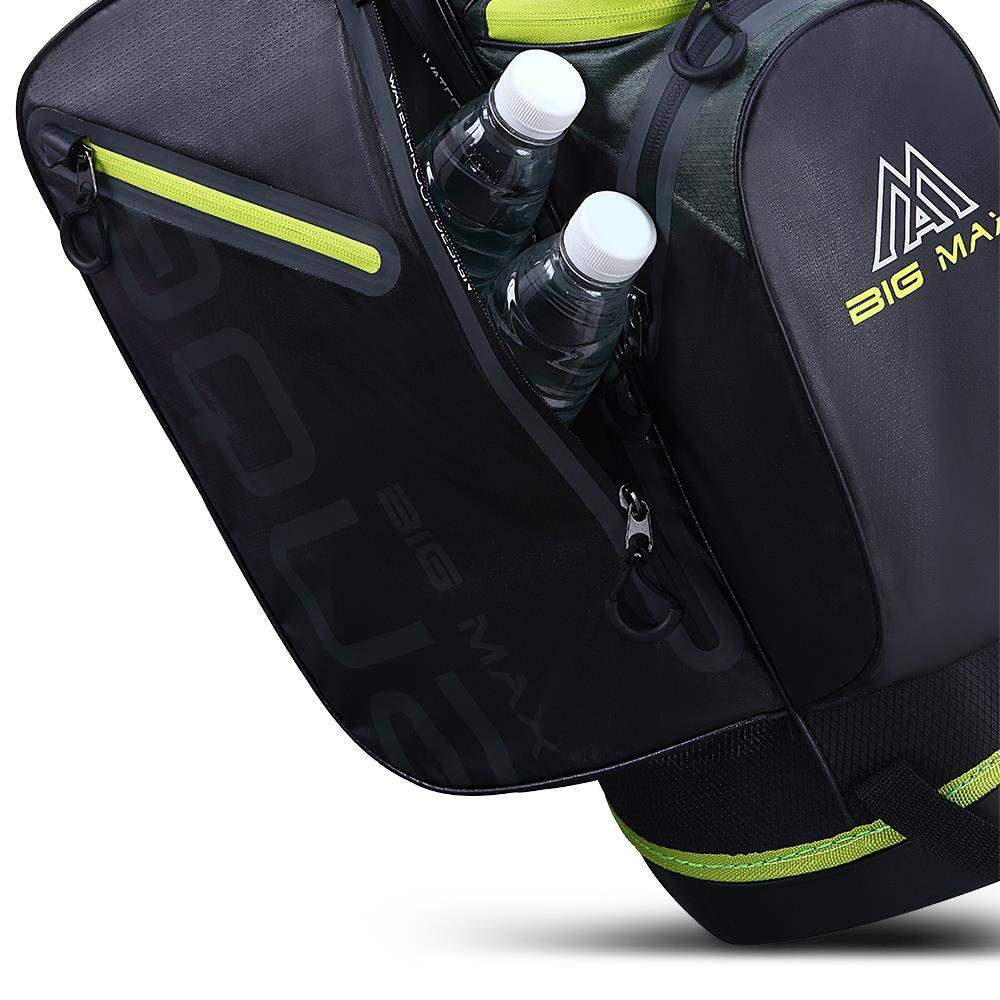 Big Max AQUA Seven G sac de golf à dos, forest green/black/lime