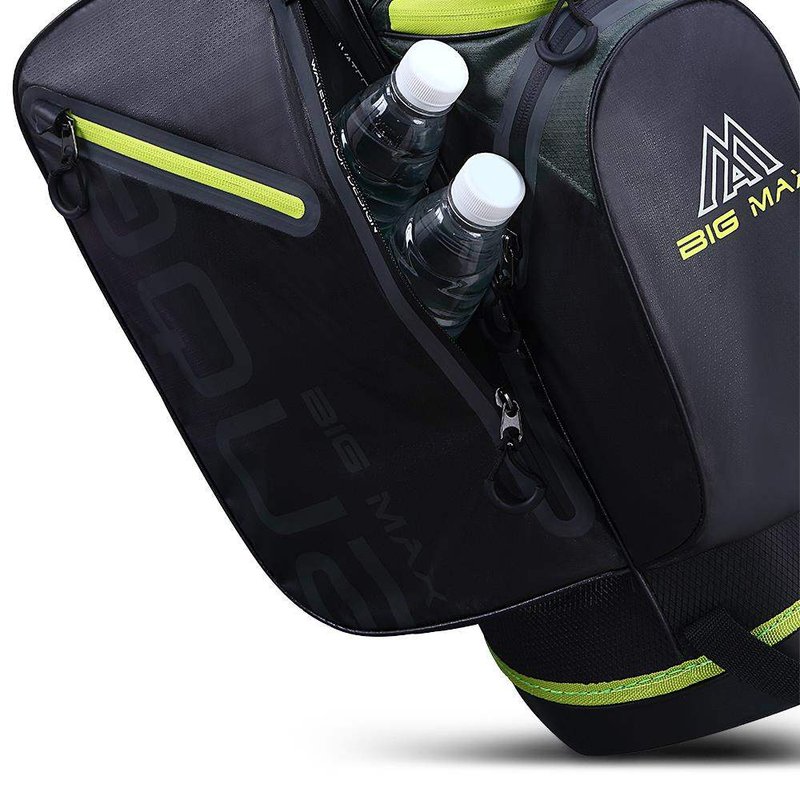 Big Max AQUA Seven G sac de golf à dos, forest green/black/lime