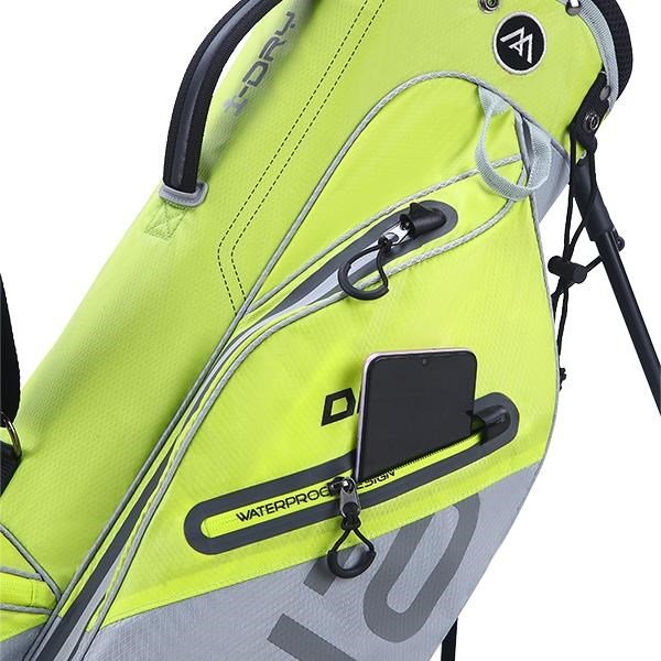 Big Max AQUA Seven G sac stand bag, lime/silver