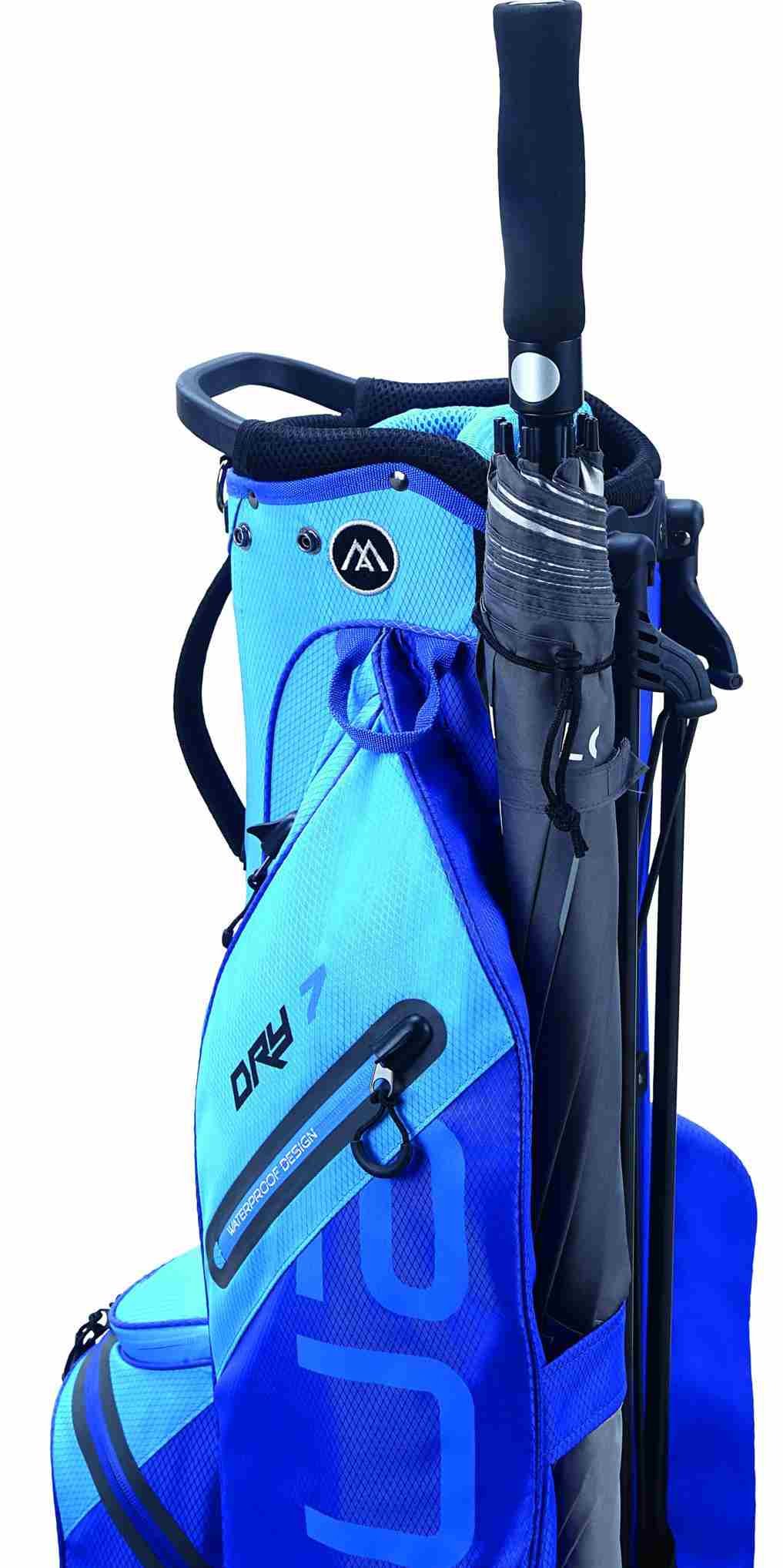 Big Max AQUA Seven G stand bag, bleu royal/bleu ciel