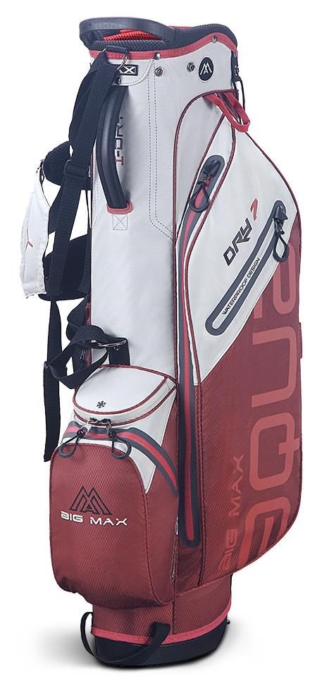 Big Max AQUA Seven G sac de golf à porter, off white/merlot