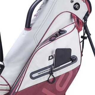 Big Max AQUA Seven G sac de golf à porter, off white/merlot
