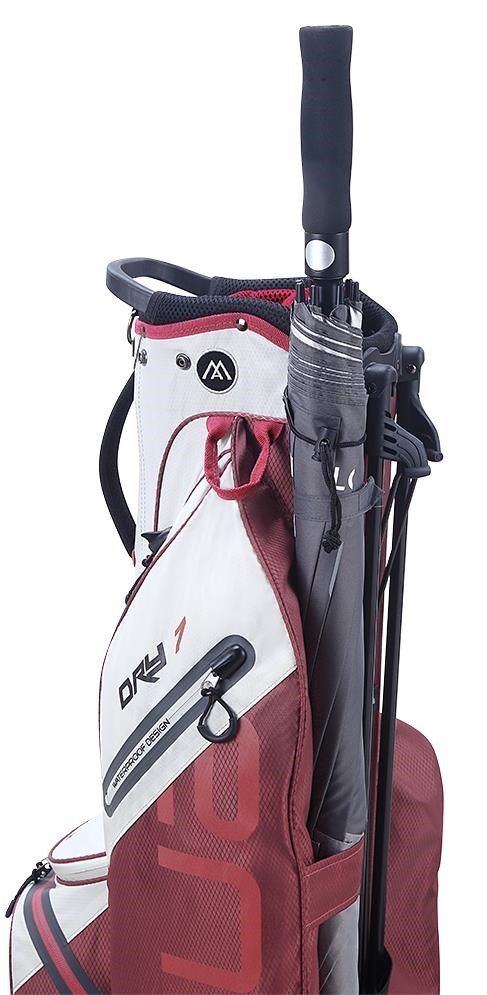 Big Max AQUA Seven G sac de golf à porter, off white/merlot