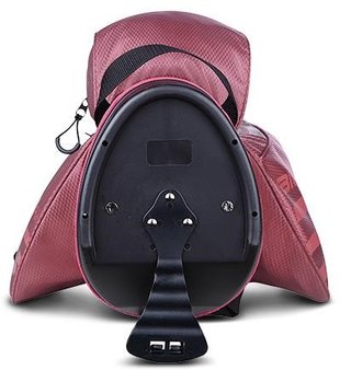 Big Max AQUA Seven G sac de golf à porter, off white/merlot