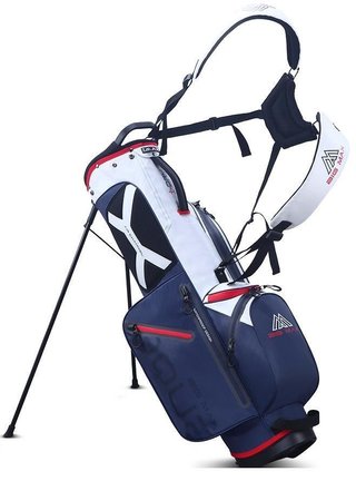 Big Max AQUA Seven G sac de golf à porter, blanc/marine/rouge