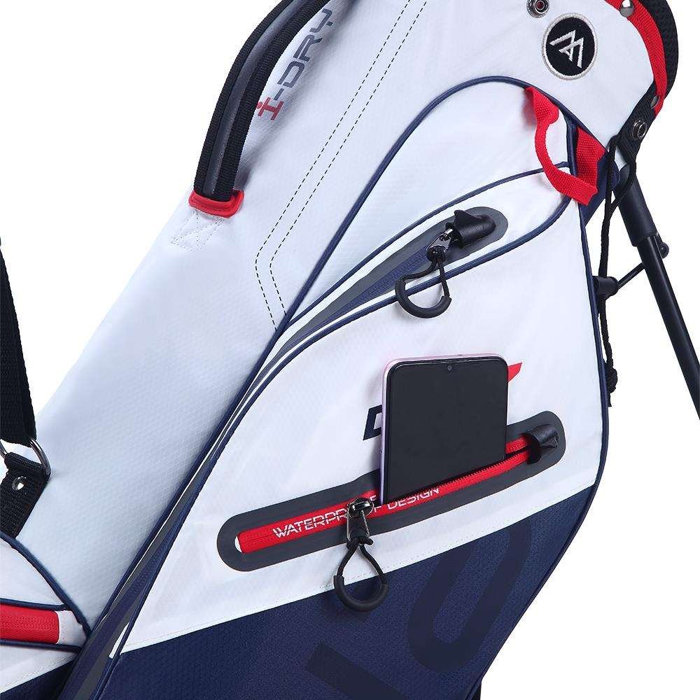 Big Max AQUA Seven G sac de golf à porter, blanc/marine/rouge