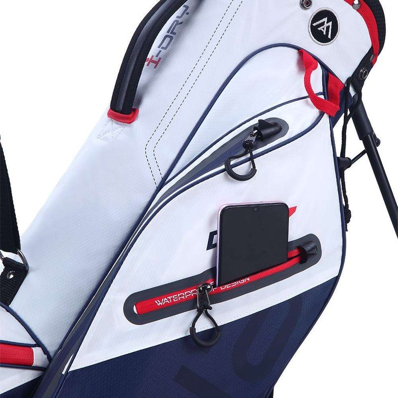 Big Max AQUA Seven G sac de golf à porter, blanc/marine/rouge