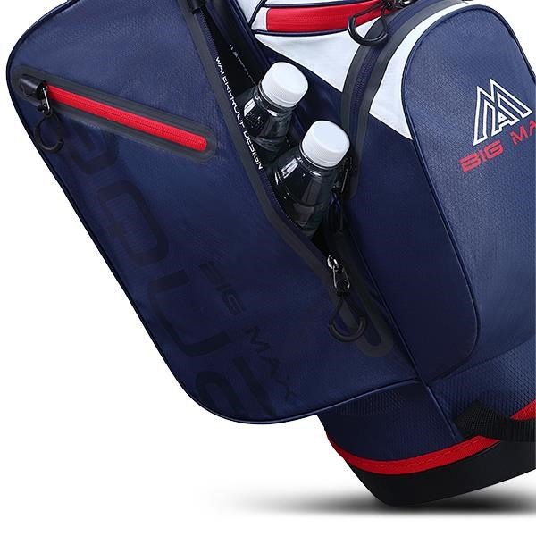 Big Max AQUA Seven G sac de golf à porter, blanc/marine/rouge