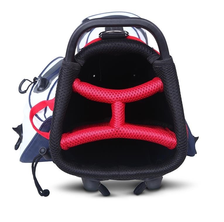 Big Max AQUA Seven G sac de golf à porter, blanc/marine/rouge
