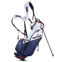 Big Max AQUA Seven G sac de golf à porter, blanc/marine/rouge