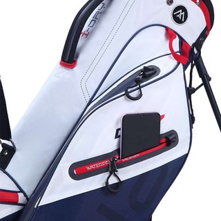 Big Max AQUA Seven G sac de golf à porter, blanc/marine/rouge
