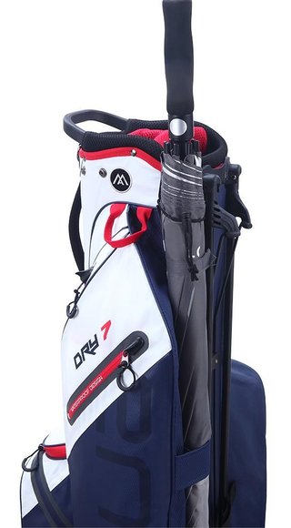 Big Max AQUA Seven G sac de golf à porter, blanc/marine/rouge