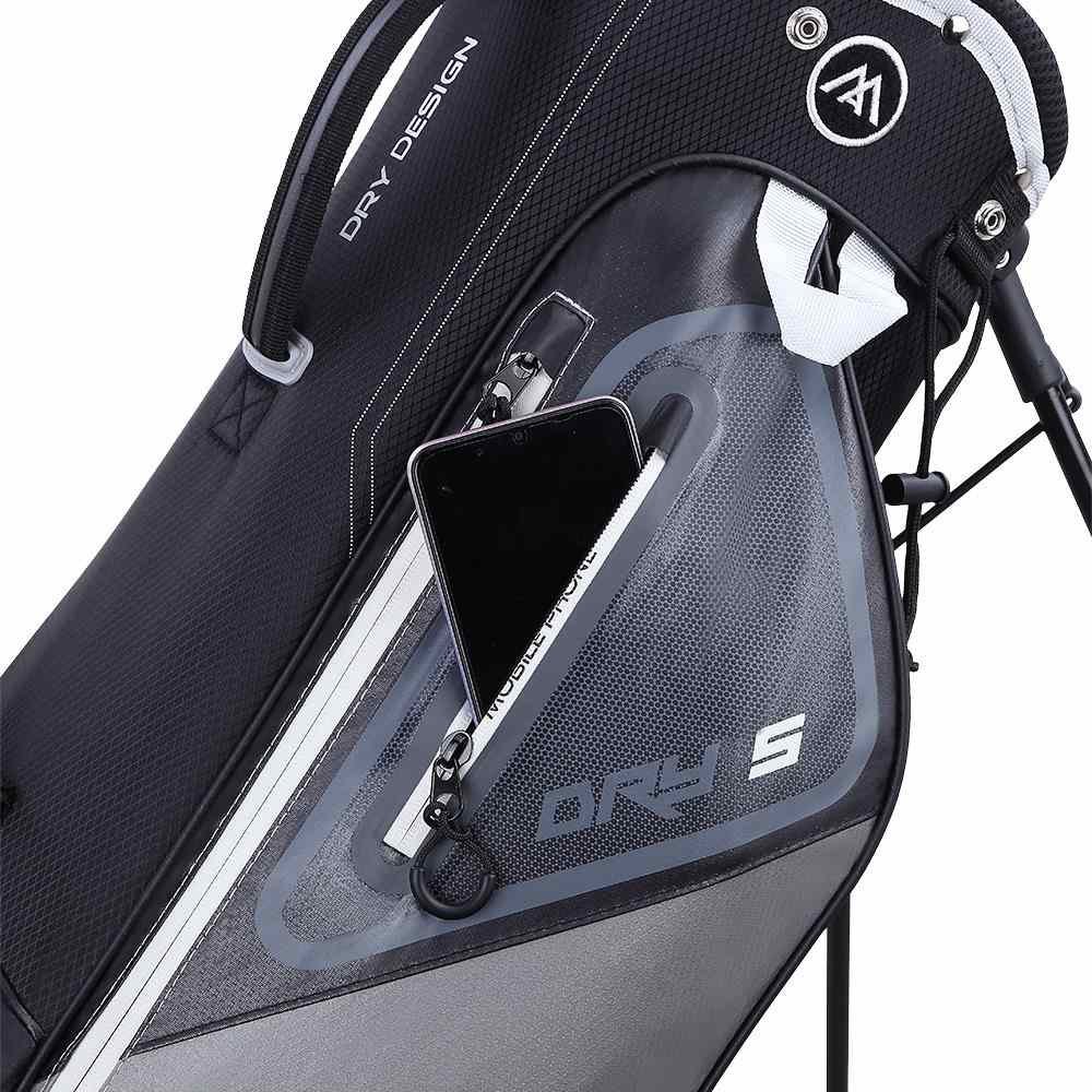 Big Max Dri Lite Seven G stand bag, gris/noir
