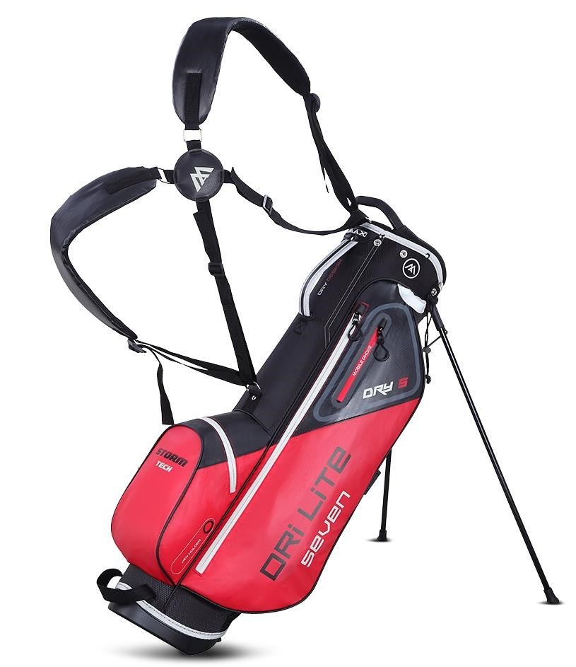 Big Max Dri Lite Seven G stand bag, rouge/noir