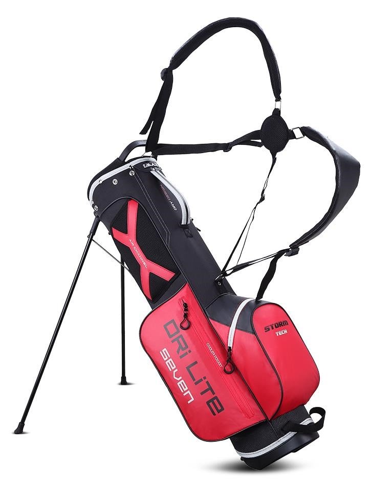 Big Max Dri Lite Seven G stand bag, rouge/noir
