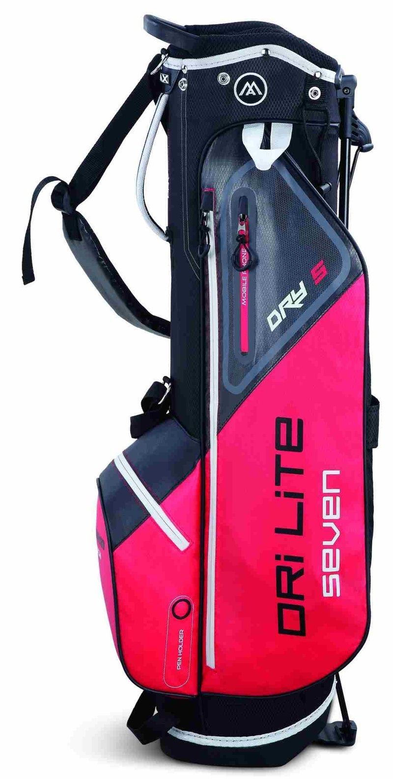 Big Max Dri Lite Seven G stand bag, rouge/noir