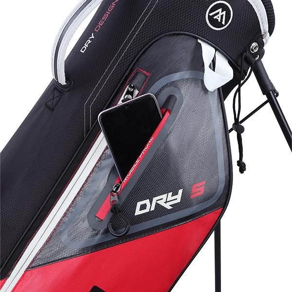 Big Max Dri Lite Seven G stand bag, rouge/noir