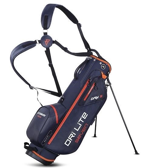 Big Max Dri Lite Seven G sac de golf à trépied, steel blue/rust/white