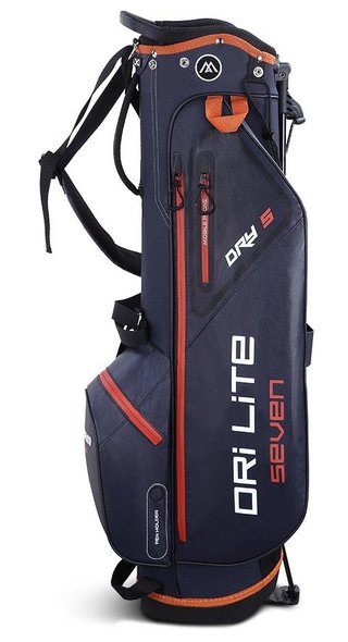 Big Max Dri Lite Seven G sac de golf à trépied, steel blue/rust/white