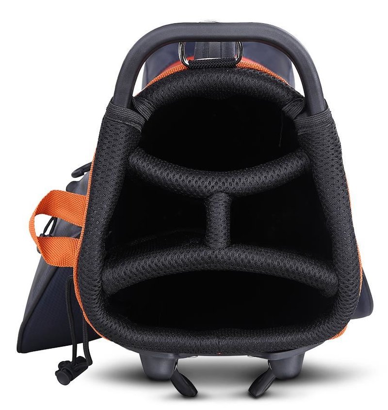 Big Max Dri Lite Seven G sac de golf à trépied, steel blue/rust/white