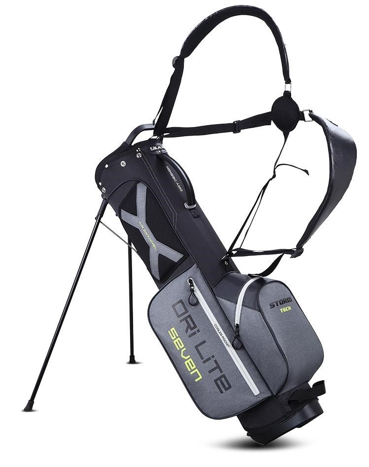 Big Max Dri Lite Seven G sac de golf stand, storm silver/lime/black