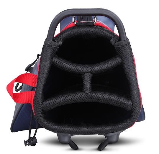 Big Max Dri Lite Seven G sac de golf à trépied, blanc/marine/rouge