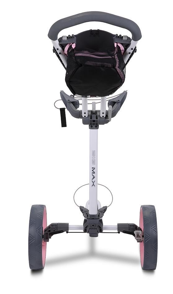 Big Max Blade Trio chariot manuel, blanc/rose