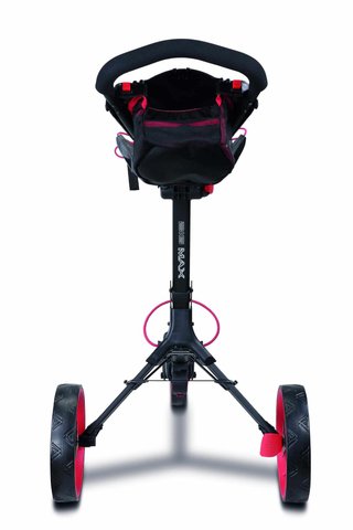 Big Max IQ2 360 chariot de golf manuel, noir/rouge