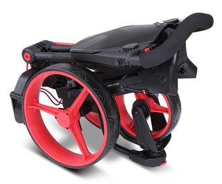 Big Max IQ2 360 chariot de golf manuel, noir/rouge