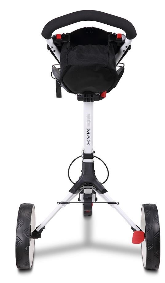 Big Max IQ2 360 chariot de golf manuel, blanc