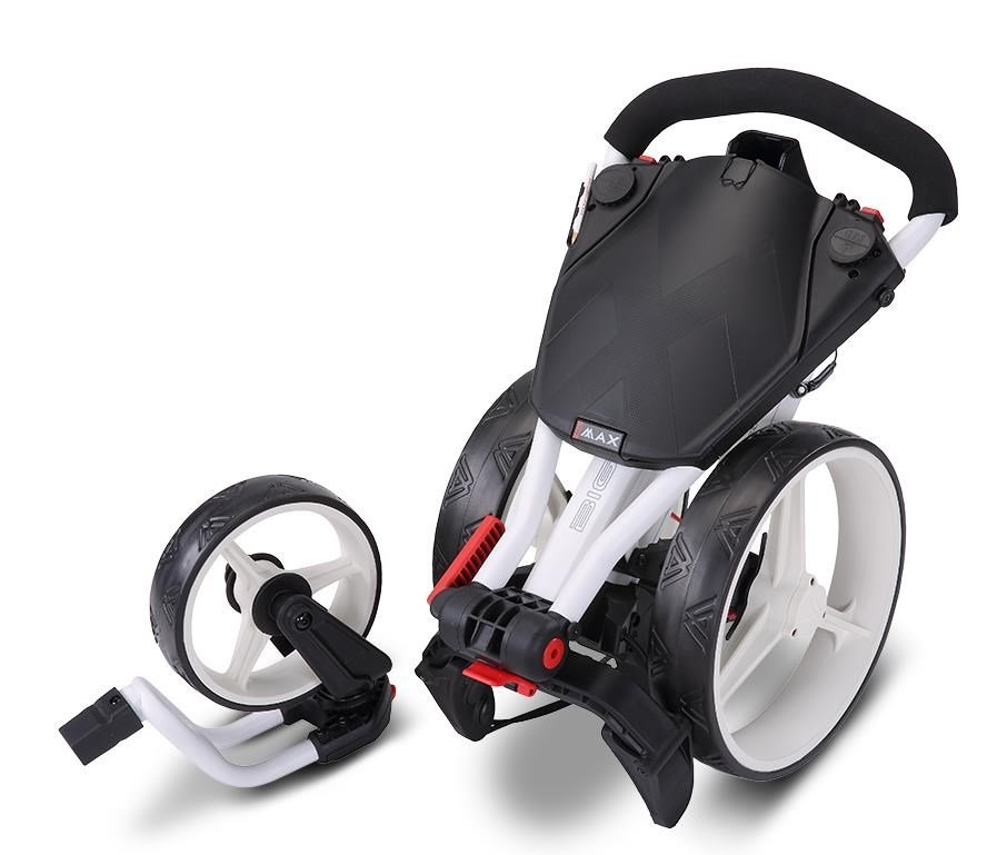 Big Max IQ2 360 chariot de golf manuel, blanc
