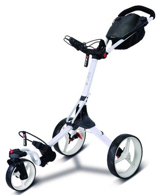 Big Max IQ2 360 chariot de golf manuel, blanc