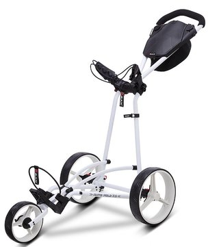 Big Max Autofold X2 chariot de golf manuel, blanc