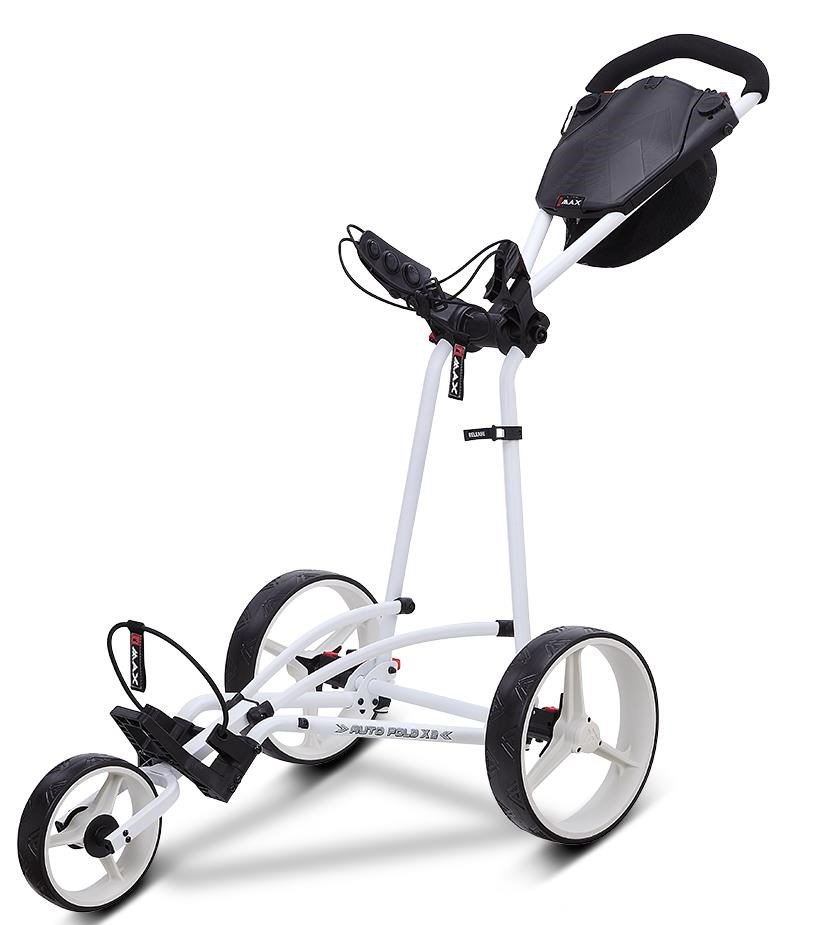 Big Max Autofold X2 chariot de golf manuel, blanc