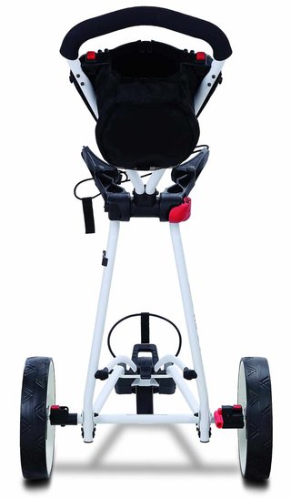Big Max Autofold X2 chariot de golf manuel, blanc