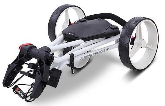 Big Max Autofold X2 chariot de golf manuel, blanc