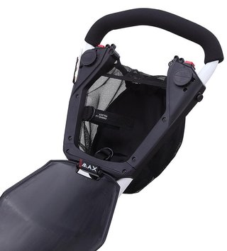 Big Max Autofold X2 chariot de golf manuel, blanc