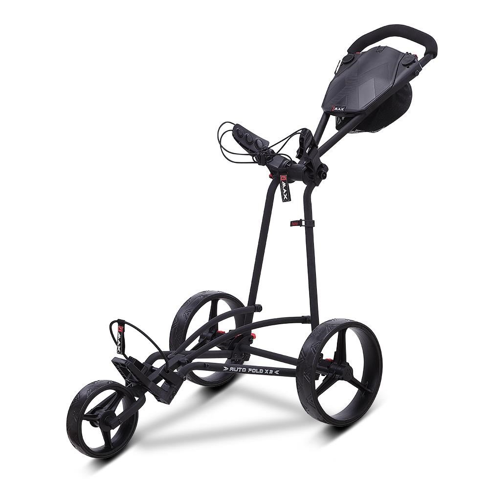 Big Max Autofold X2 chariot de golf manuel, noir