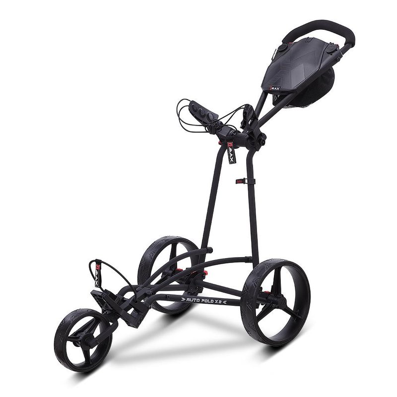 Big Max Autofold X2 chariot de golf manuel, noir