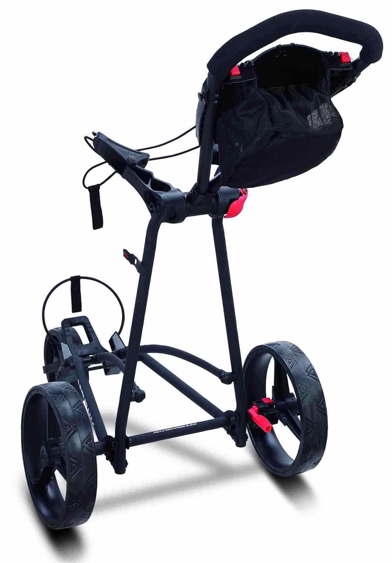 Big Max Autofold X2 chariot de golf manuel, noir