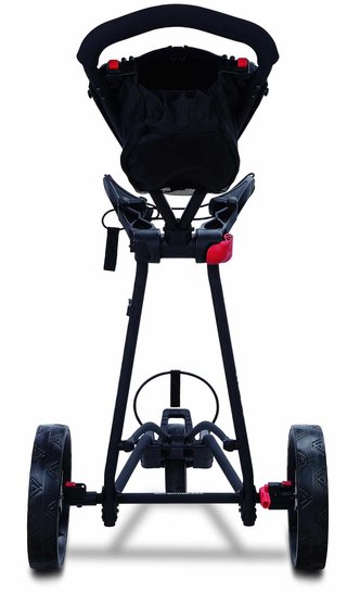 Big Max Autofold X2 chariot de golf manuel, noir