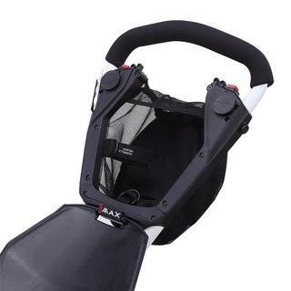 Big Max Autofold X2 chariot manuel, gris-charbon