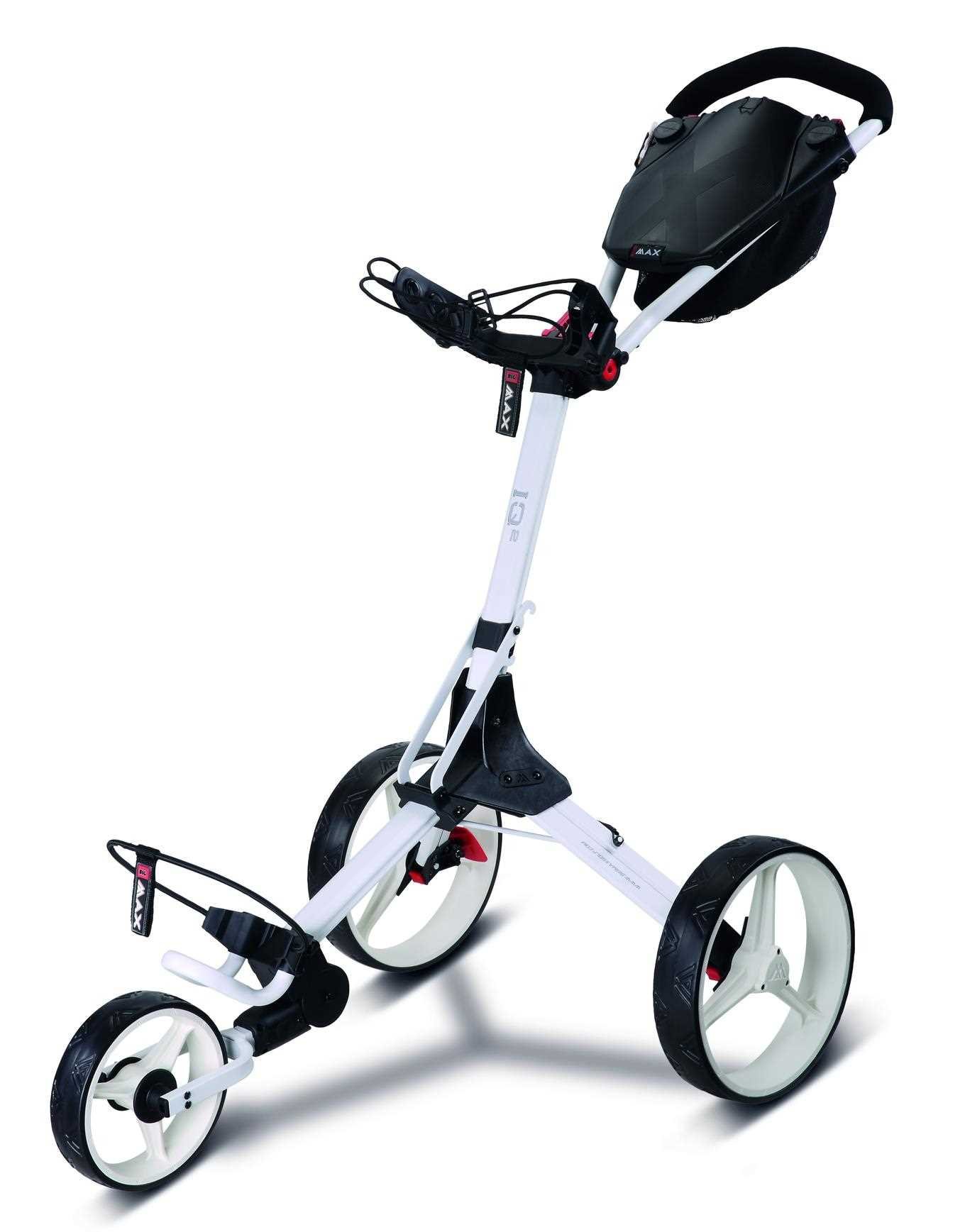 Big Max IQ2 chariot de golf manuel, blanc